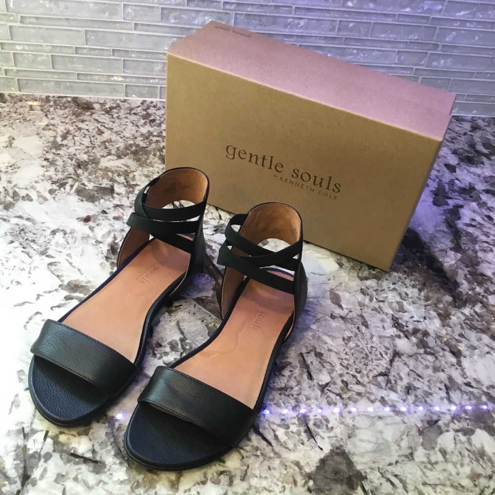 Gentle Souls Lark-May Leather Sandal Size 9 MED